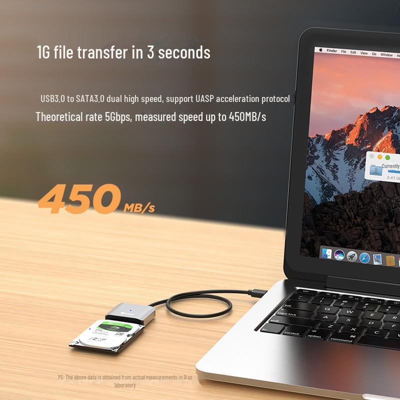 Biaz USB 3.0 To SATA Hard Drive Adapter Cable with Power for 2.5/3.5 Inch Disks