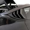 2Pcs/set Car Side Window Spoiler Cover Rear Triangle Window Sunshade For Tesla Model Y