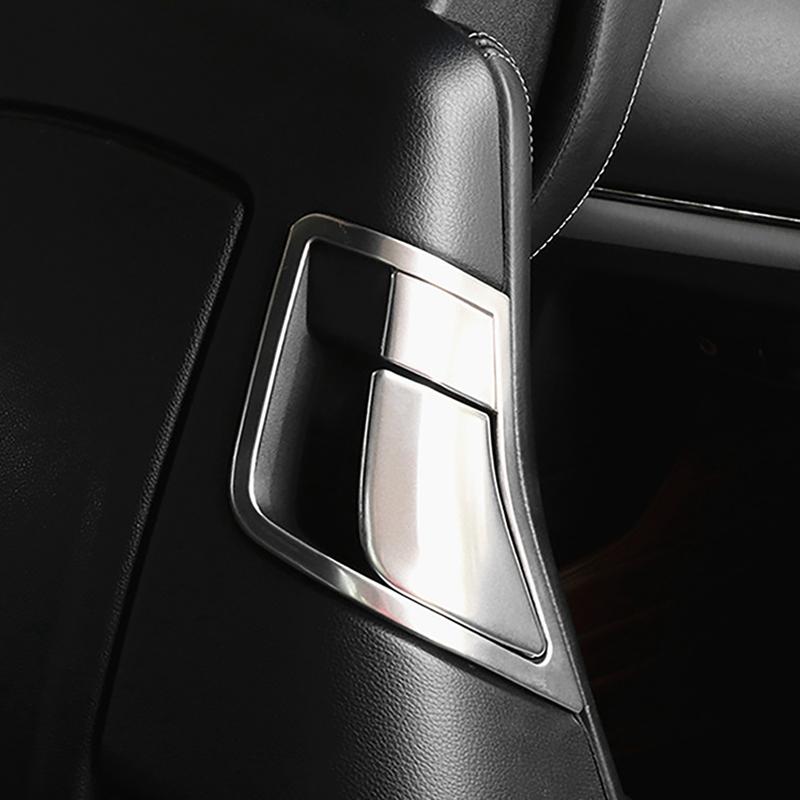 Car Interior Accessories Seat Back Adjustment Panel Frame Trim For Mercedes Benz E Class Coupe W207 2009-2016 Seat Parts