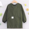 Children's Water-Resistant Long-Sleeve Apron for Meals and Art Activities