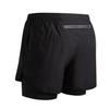 Men's Quick-Dry 2-in-1 Running Sports Shorts with Anti-Exposure Liner