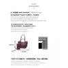 2024 PU-Leder Tragetasche Tragbar Große Kapazität Trendig Modisch Damen Nische High-End Schultertasche Achseltasche