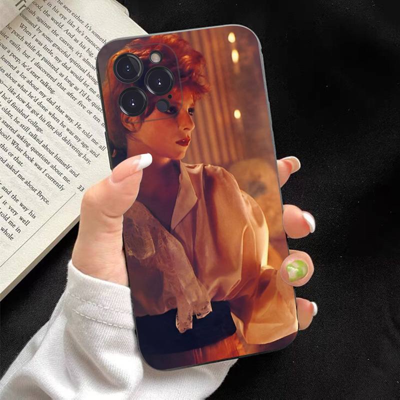 Mylene Farmer singer Phone Case For iPhone 6 7 8 Plus 11 12 13 14 Pro SE 2020 MAX Mini X XS XR Back Funda Cover