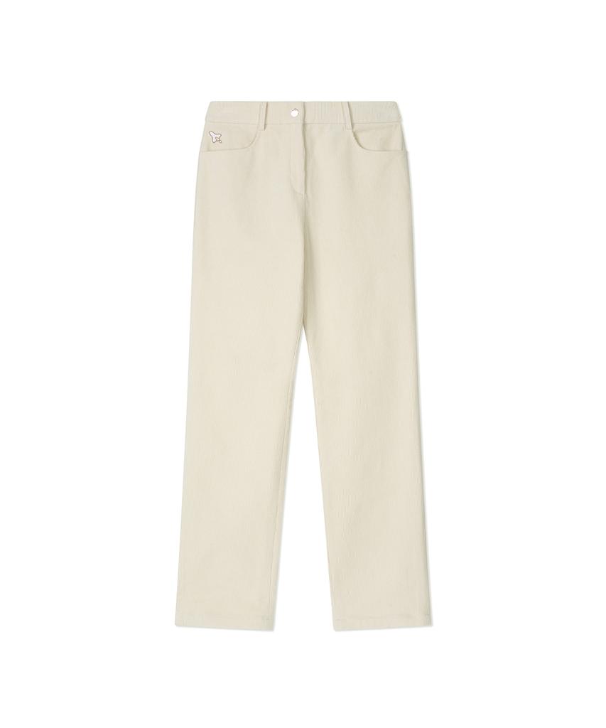 Antomas Women'S Corduroy Pants - Ivory