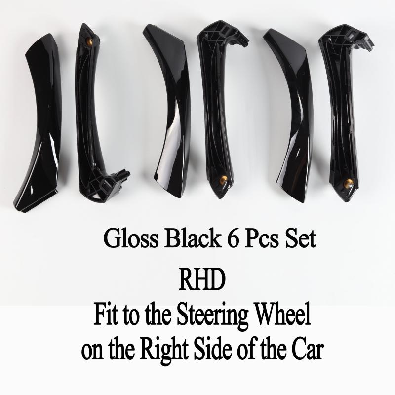 RHD LHD Car Inner Door Handle Interior Door Panel Pull Trim Cover for BMW 3 Series E90 E91 316 318 320 325 328