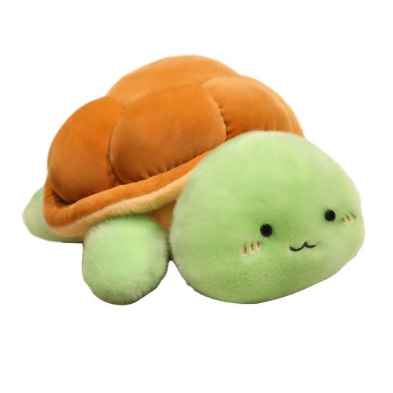 

Bread Turtle Plush Toy Cartoon Soft Stuffed Animal Sleep Companion Pillow Sofa Back Cushion Gifts for Boys Girls S зелений