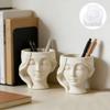 Sleep Beauty Silicone Candle Molds For Resin Casting Candle Cup Pencil Holder Decorative Flowerpot Gypsum Decoration