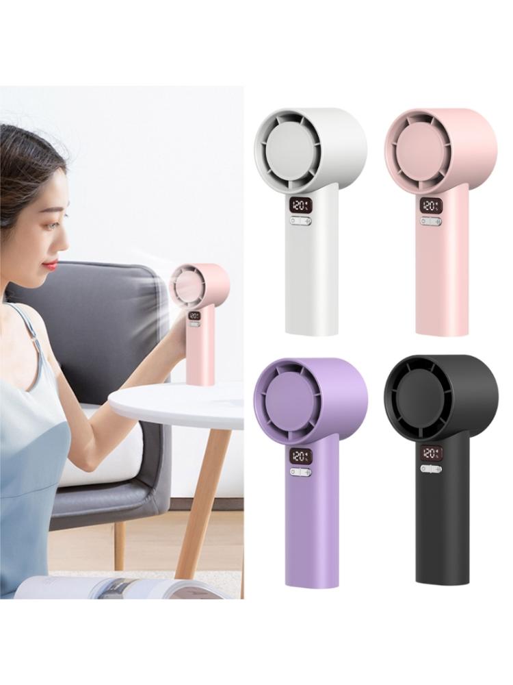 120 Category  Handheld Fan 4500mAh USB Rechargeable Fan, Battery Operated Pocket Fan for Travel/Outdoor/Home