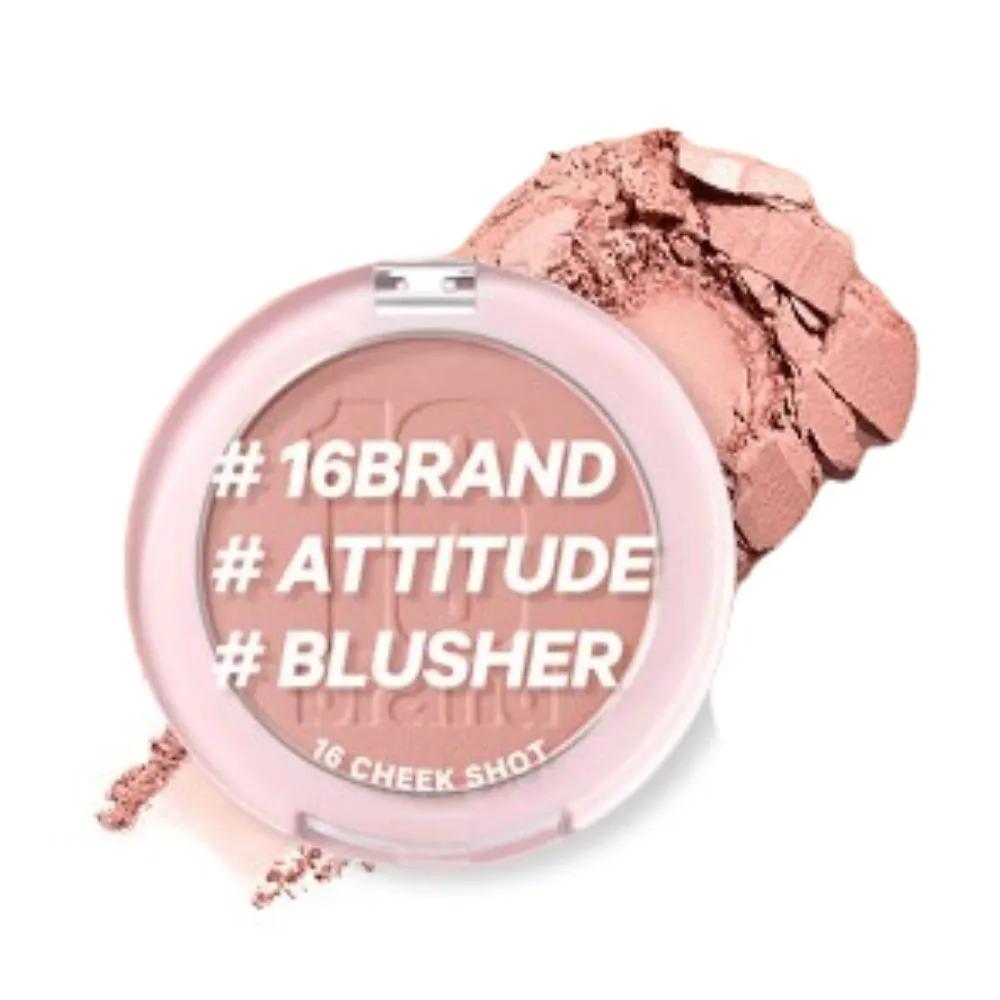 

16Brand Румяна Milk Tea Shot Nude Beige