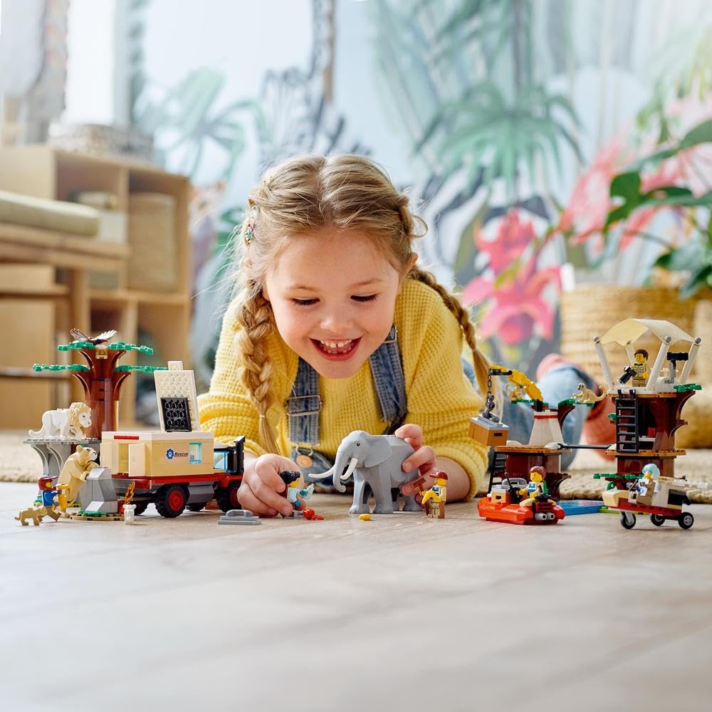 LEGO City Animal Rescue Base 60307 Toy Animal Animal Boys Girls Ages 6+