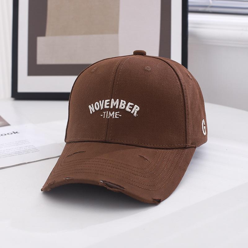 Baseball Cap Korean Version of Spring and Autumn Women's New Hard Top Fashion Men's Baseball Cap Versatile Casual Outdoor Hat Sunshade Summer