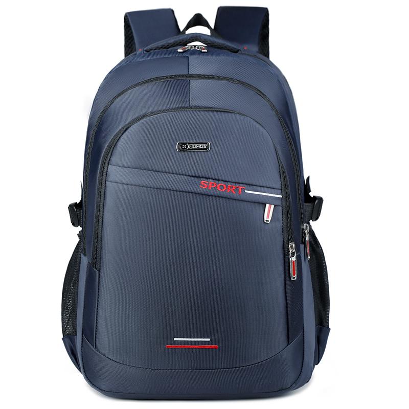 5-Layer Men'S Backpack - Durable, Waterproof, Multifunctional Design, With Bottle Strap - Perfect For Outdoor Activities, Busine