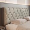 Luxury PU Leather Bed Headboard Cover Thicken Quilted Bed Head Cover All-inclusive Bedside Bed Back Dust Protector Cover