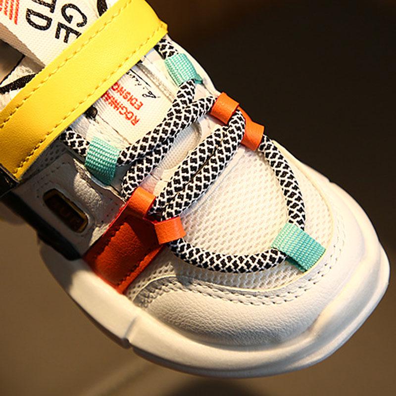 Frühling Sommer Herbst Neue Modische Net Atmungsaktive Freizeit Sport Laufschuhe Für Mädchen Schuhe Für Jungen Marke Kinder Schuhe