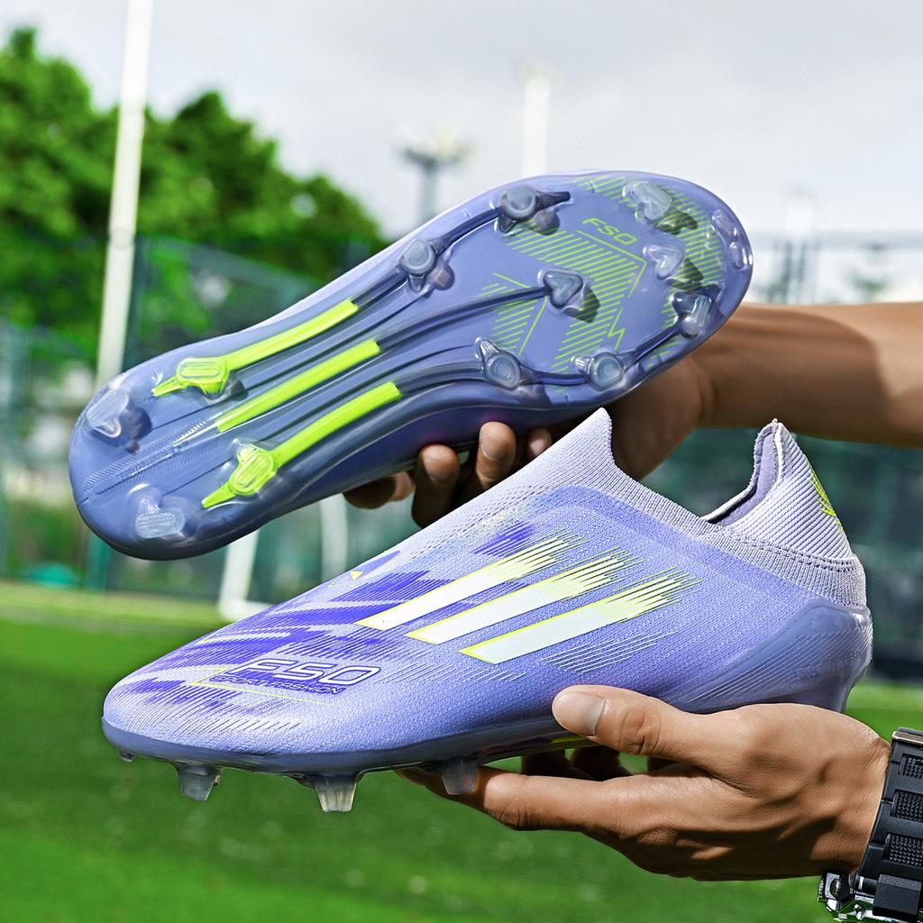 New F50 Low-Top Football Shoes Youth Long Broken Nails Grass Professional Game Football Shoes