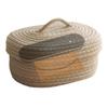 Woven Storage Basket Woven Organizer Box With Lid For Sewing Tools Large Nursery Storage Box For Phones Towel Sewing Tools