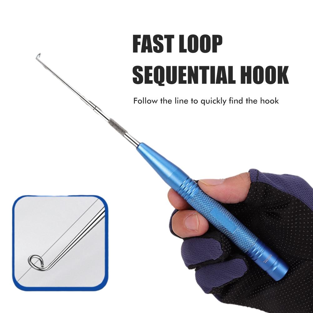 2Pcs Fishing Hook Quick Removal Device Fish Hook Remover Tool Kit Fish Hook Disconnect Device