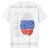 Funny Russia Russian Girl Woman Flag T Shirts Summer Style Graphic Cotton Streetwear Short Sleeve Birthday Gifts T-shirt