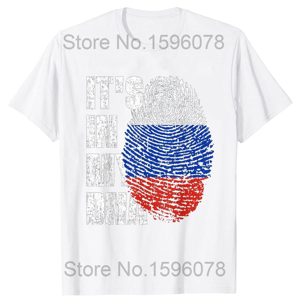 Funny Russia Russian Girl Woman Flag T Shirts Summer Style Graphic Cotton Streetwear Short Sleeve Birthday Gifts T-shirt