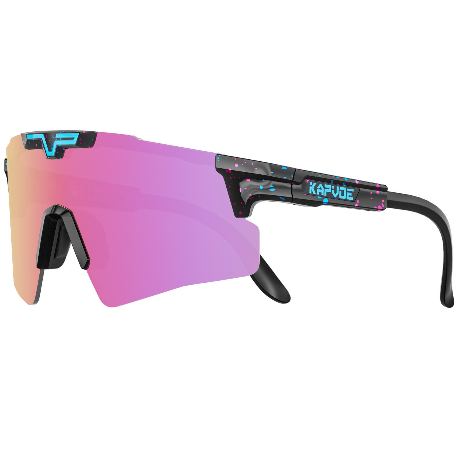 

Kapvoe Fashion Cycling Sunglasses Men Photochromic Bicycle Glasses Bike MTB UV400 Women Eyewear Baseball Outdoor Sport Goggles