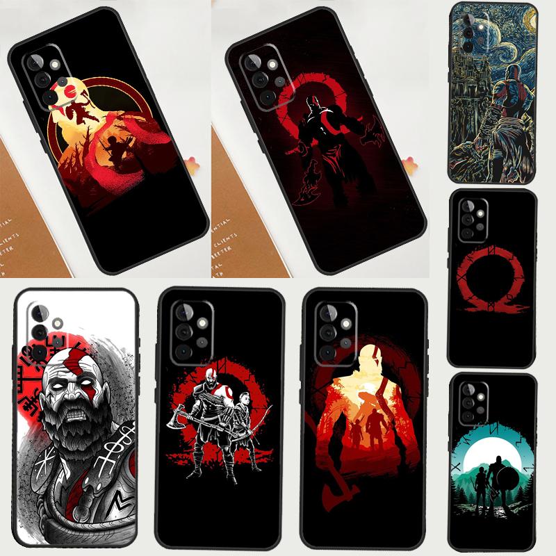 God of War Case For Samsung Galaxy A05 A53 A33 A06 A26 A16 A56 A36 A05 A22 A32 A52 A54 A34 A14 A55 A15 A35