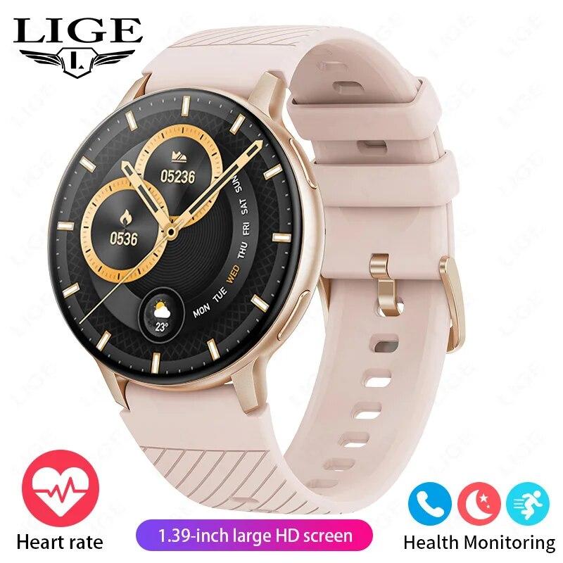 

Smartwatch For Women Bluetooth Call Waterproof Sports Fitness Watches Blood Oxygen Healthy Women Smartwatch Man Reloj Mujer