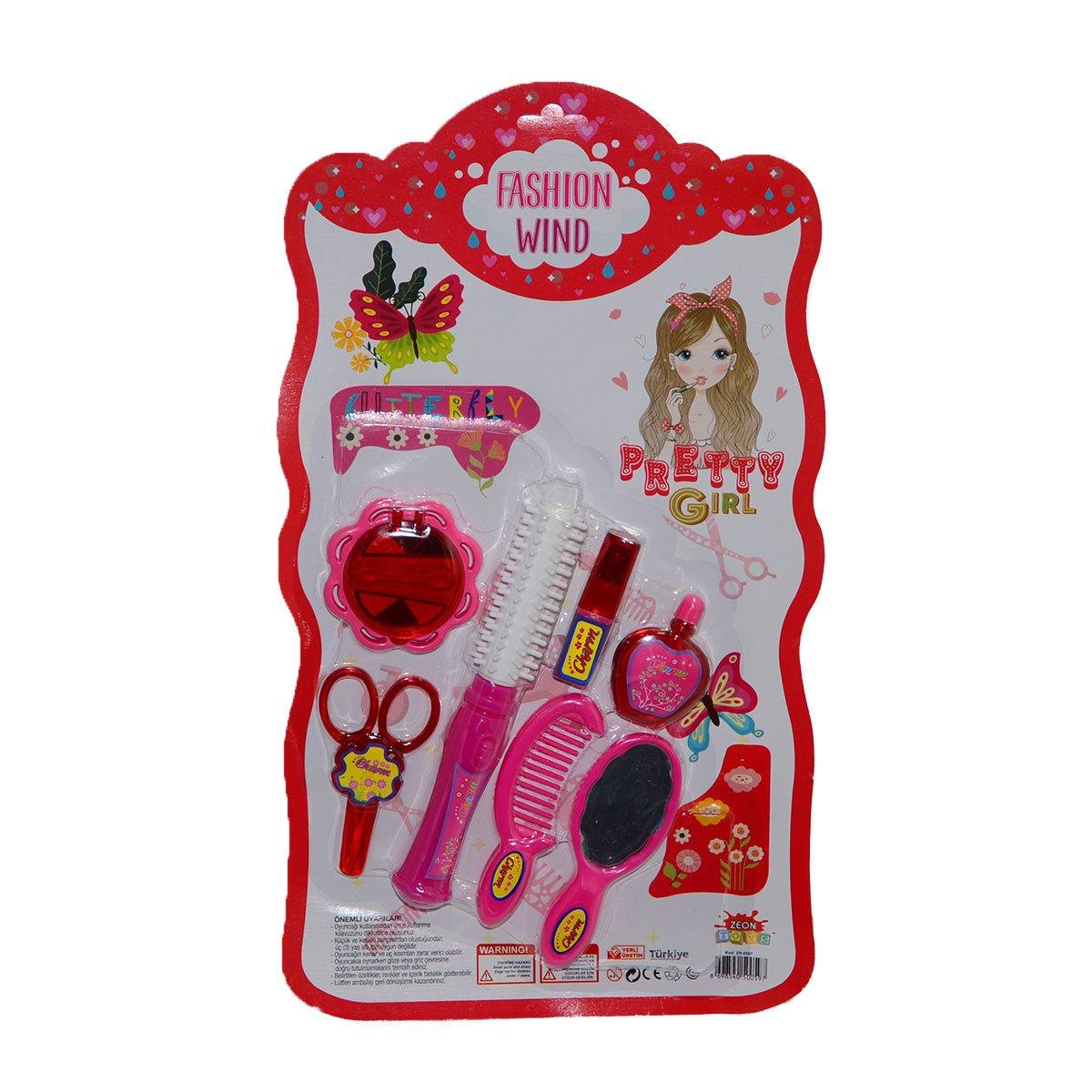 

ZN-0597 Color Chart Makeup and Hairdresser Set -Zeon