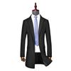 Autumn and Winter New Men's Woolen Coat Trench Coat Men's Medium and Long Double-breasted Korean Version Slim-fitting Woolen Coat Coat