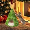Cat Christmas Tree House Fun Craft House Kitten Beds Christmas Tree Cat Litter Kennel Winter Warm Pet Litter Winter Cat cat Cave
