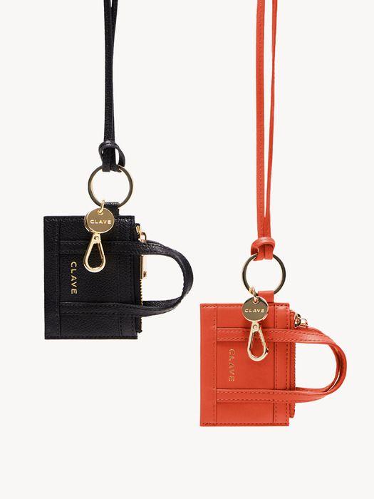 

CLAVE MINI BAG CHARM Orange