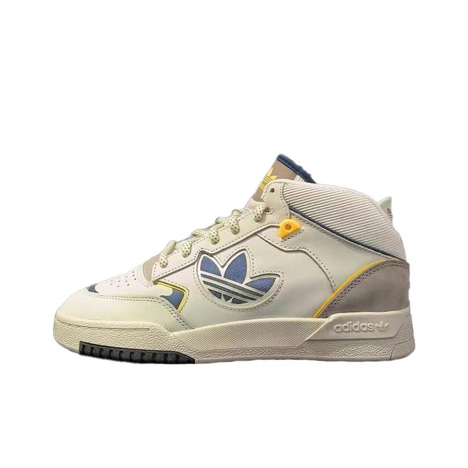 

Adidas Оригинальные Drop Step XL Удобные Мягкая Тонкая Подошва Нескользящие Износостойкие Высокие Кеды для Скейтборда Унисекс Кеды для Скейтборда Белые JH9598 42