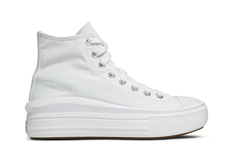 Converse Chuck Taylor All Star Move Hi White (Women's)