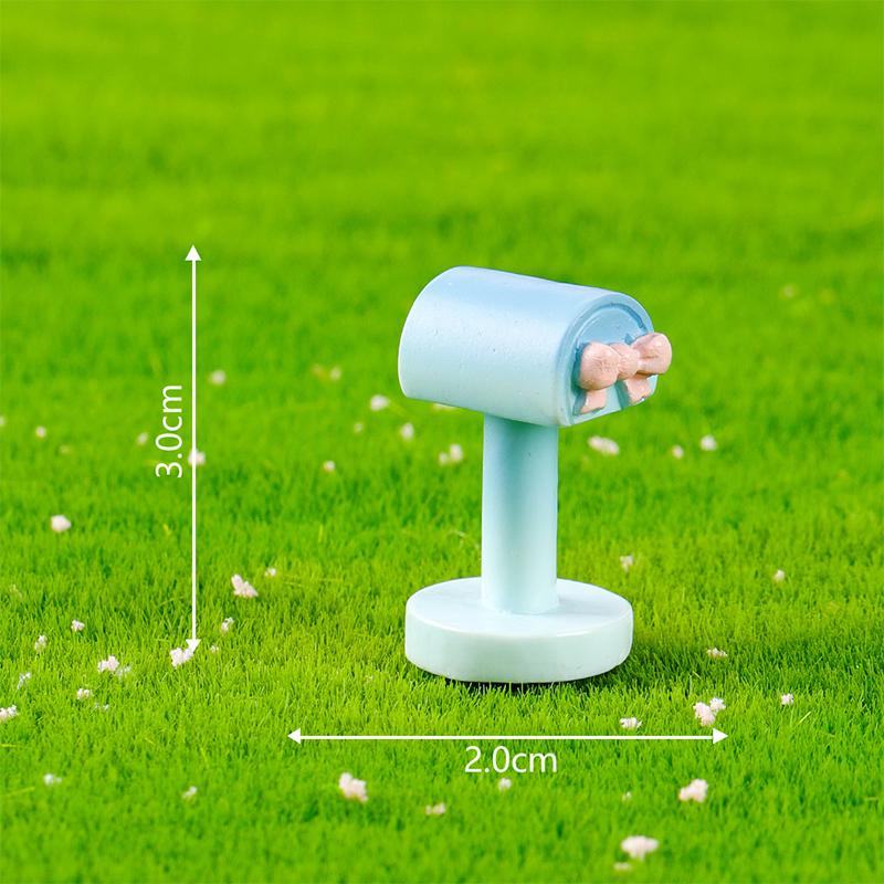 Niedliche Cartoon Garten Harz Miniatur Figur Ornament Kreative Mikro-Landschaft Dekoration DIY Heimdekorationszubehör Geschenke