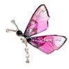 Transparent Color Butterfly Brooches for Women Rhinestone Insect Pin 3 Color Available Allpy Material Winter Jewelry