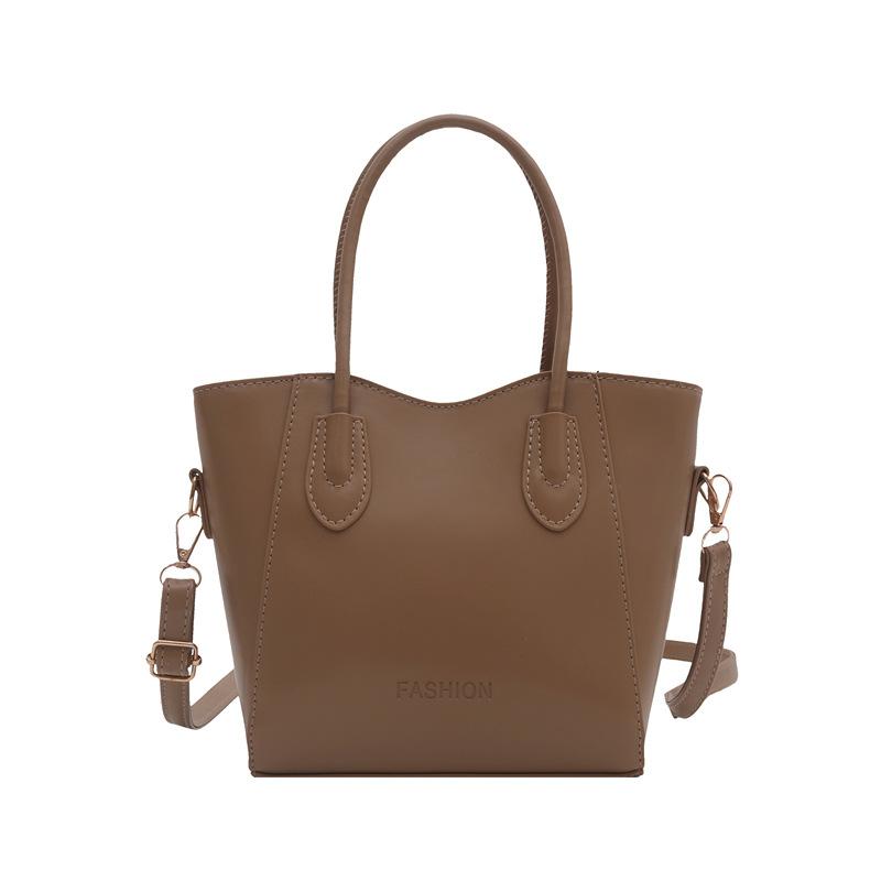 2025 new high-value fashionable bucket bag foreign niche women's shoulder bag fashion casual messenger bag