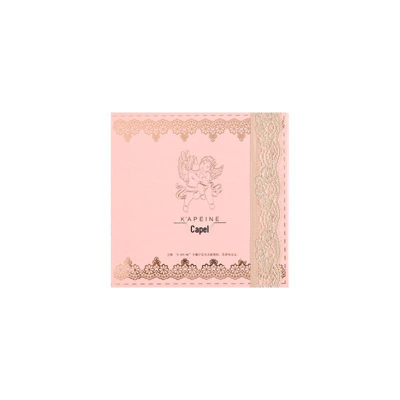 K'APEINE Ten-Color Angel Palette: Mysterious Embossed Eyeshadow, Highlighter, Blush, Contour, Matte & Pearlescent Shades.