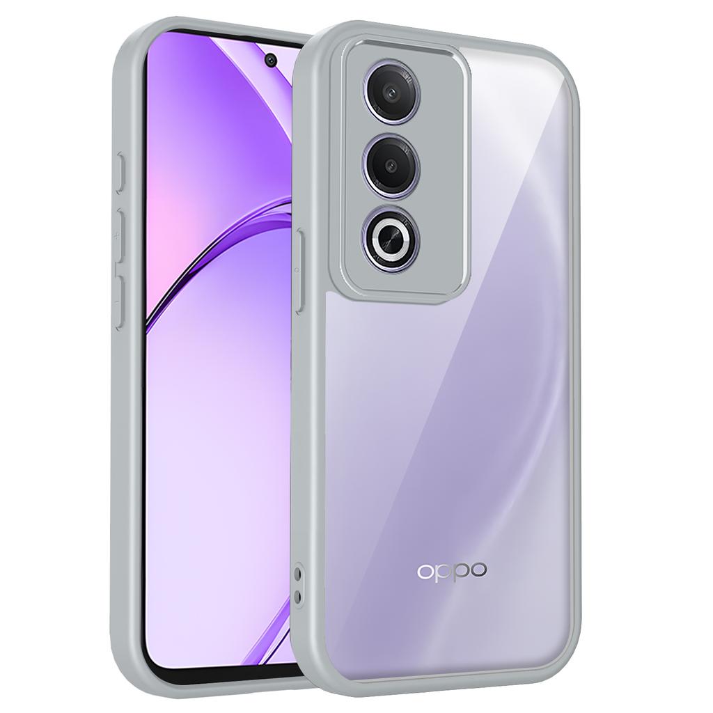 Oppo A3 Pro 5G CPH2639 Case Air Cushion Silicone Bumper Clear Matte Back Cover Hard Phone Case for Oppo A3 Pro A3Pro 5G CPH2665