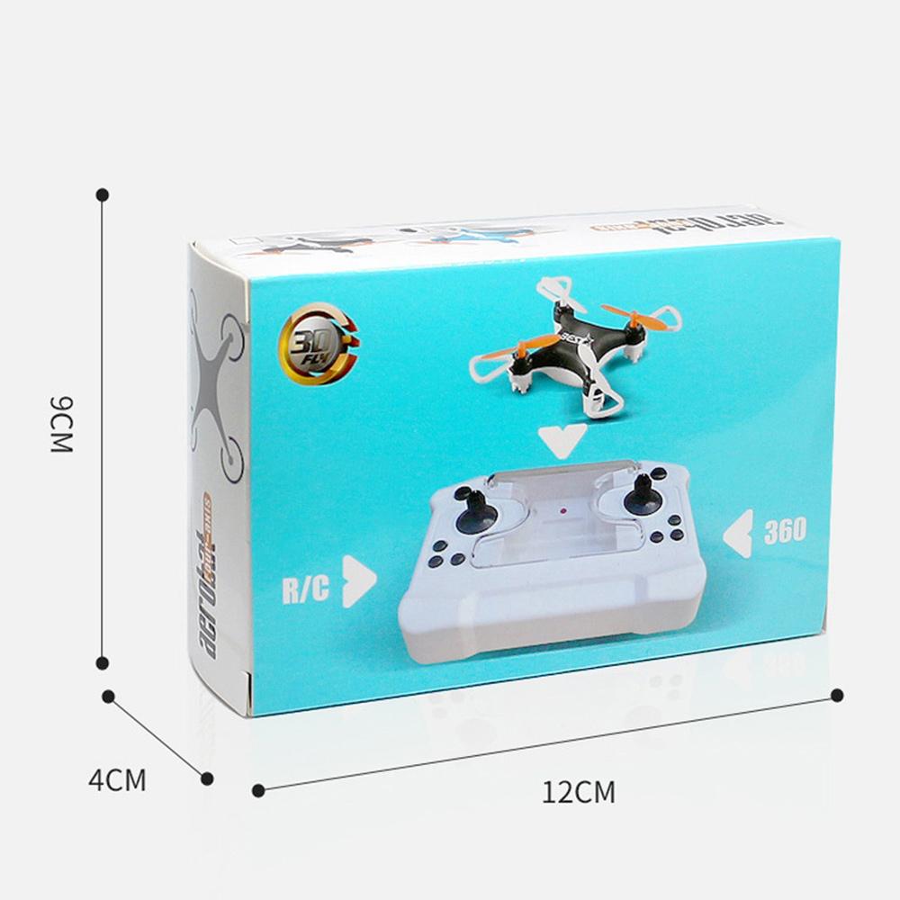 1Set 360 Degree Roll Children's Drone Toy One-touch Takeoff Landing Remote Control Quadcopter  Kids