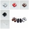 1 Pair Round Toe 1/6 Scale PU Leather Shoes Mary Jane Shoes Doll Mini Sports Shoes  30cm Blyth Doll