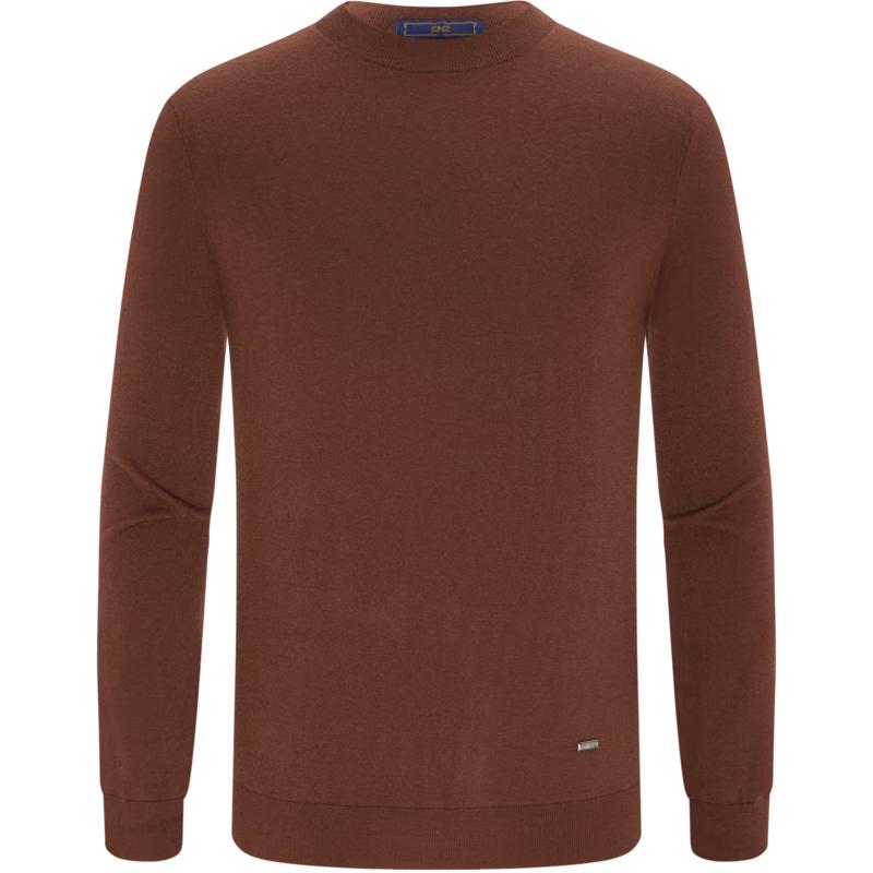 EMZ Erdos Men's 100% Cashmere Round Neck Sweater