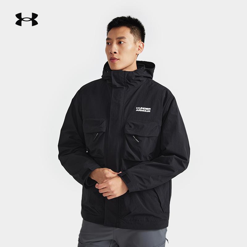 

Under Armour 3 In 1 Fleece Lined Mountain Long Sleeve Hooded Jacket Men jackets 14316110 S