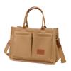 Large-capacity Bag Women's Spring and Summer Versatile New Canvas Shoulder Messenger Bag Class Commuter Tote Bag