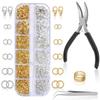 Boxed DIY Jewelry Accessories with Lobster Clasp and Single Loop