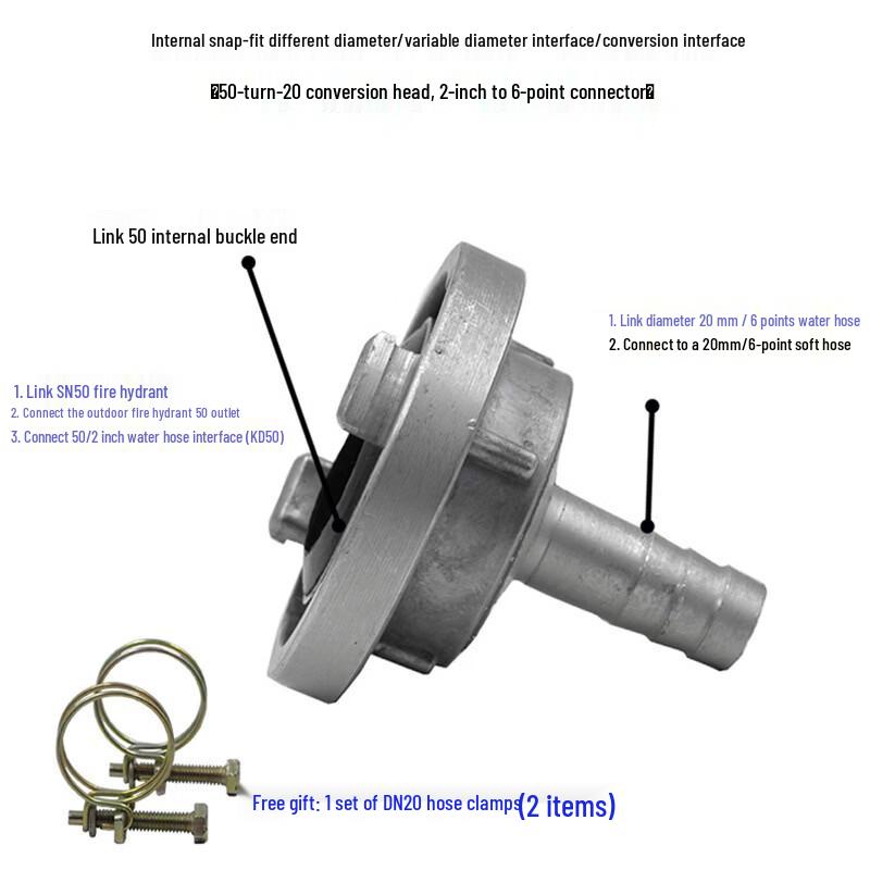 Lieve Fire Hydrant to Hose Connector Adapter