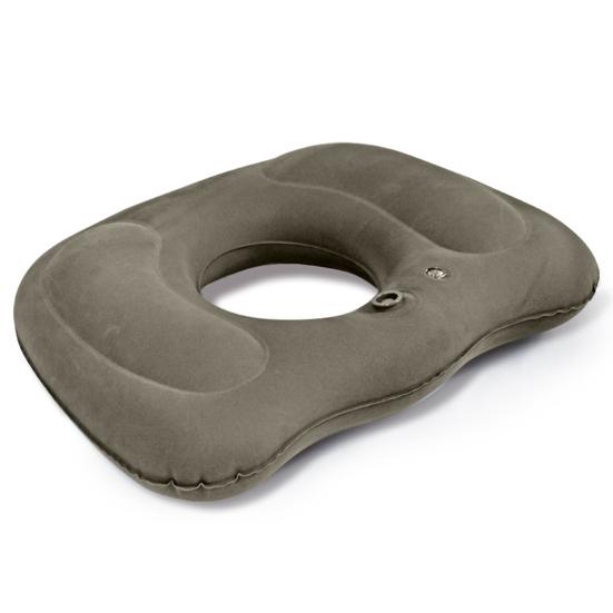 Inflatable Cushion Mid Hollow Anti-Decubitus for Hemorrhoids Flocked Buttock Cushion Fit Most Seats Home Supplies