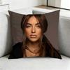 Mari KKraimbreryY Singer Square DoubleSided printed Pillow Case Bedroom Bedside Pillow Sofa Cushion Cover Gift