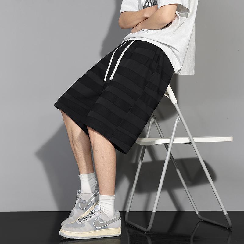 Shorts Men's Casual Shorts Sports Shorts Solid Color Large Pants Beach Shorts