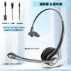 Wantek USB Single with Microphone and Online Wired PC Headphones for Web Remote and Call Clear and Super Includes Connection for Invoice Type-C 3.5mm