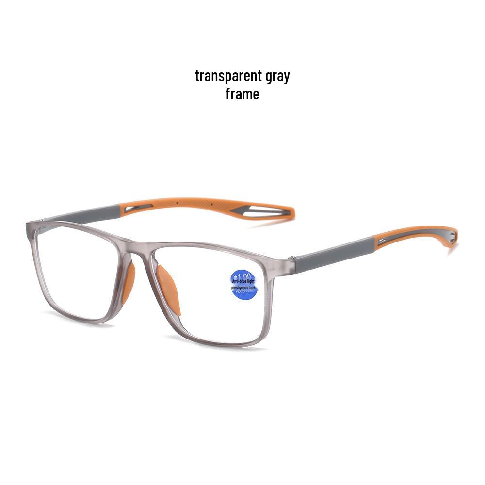 Anti-Blue Light Photochromic Reading Glasses with Auto-Focus and Multifocal Lenses for Men and Women Plano