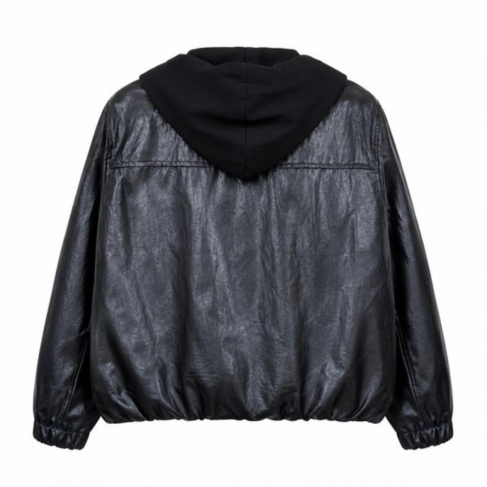 Ggpx New York Leather Jumper Gq8jp013f